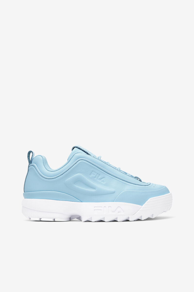 Women's Fila Disruptor Zero Platform Shoes Blue / Blue / White | EciQEemAEJl