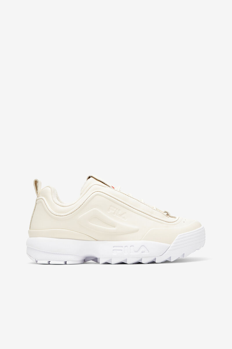 Women's Fila Disruptor Zero Platform Shoes Light Yellow | qvY7NRqmegr