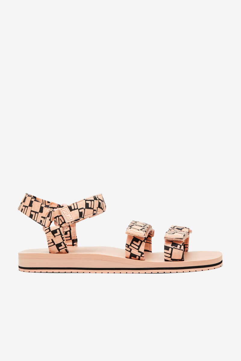 Women's Fila Drifter Ts Bandana Sandals Black | GcfykIMCJT2