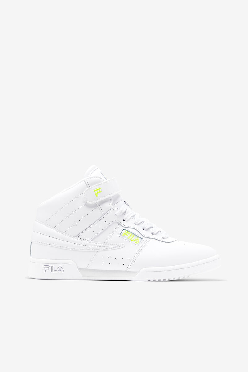 Women's Fila F-13 Sneakers White / Yellow / White | zit2hktuXm3