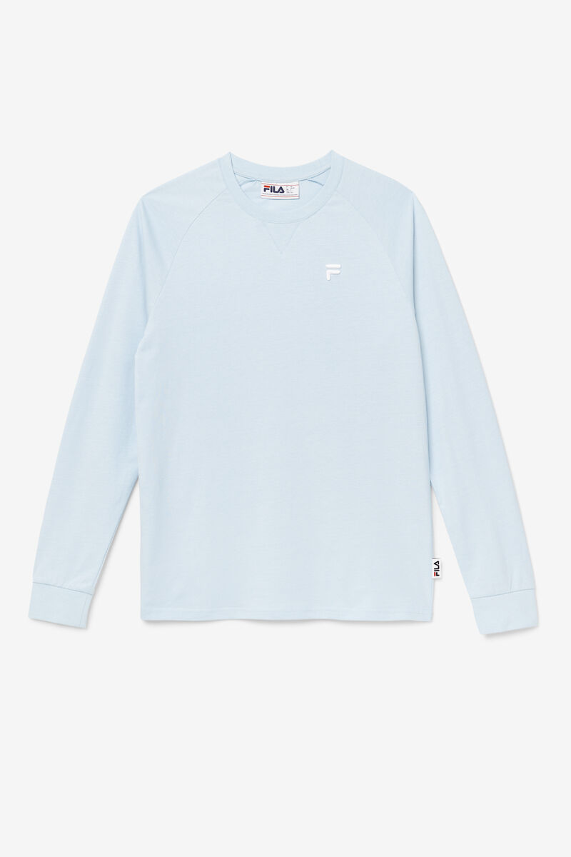 Women's Fila Flynn Long Sleeve Shirt Light Blue | 3nkWNz5R74L