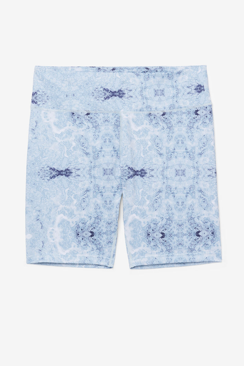 Women's Fila Forza 8" Bike Short Shorts Blue | 3VA5Oz9gGoo