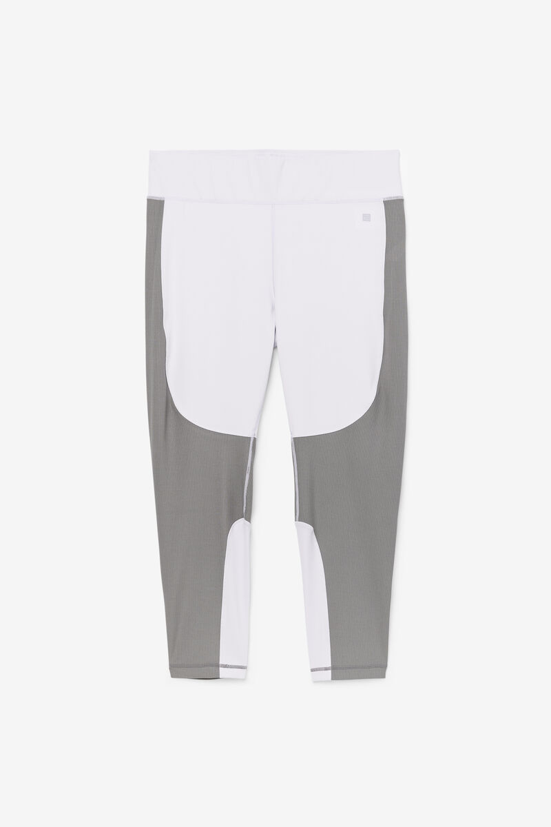Women's Fila Forza Textured Long Legging Leggings Lavender Blue | NASn87eaTHF