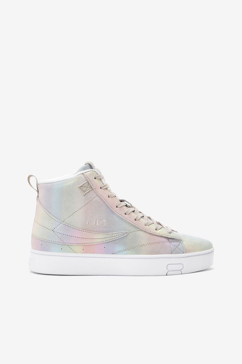 Women's Fila Gennaio Prism Suede Sneakers Metal Silver / Metal Silver / White | TvBBMw3arHk