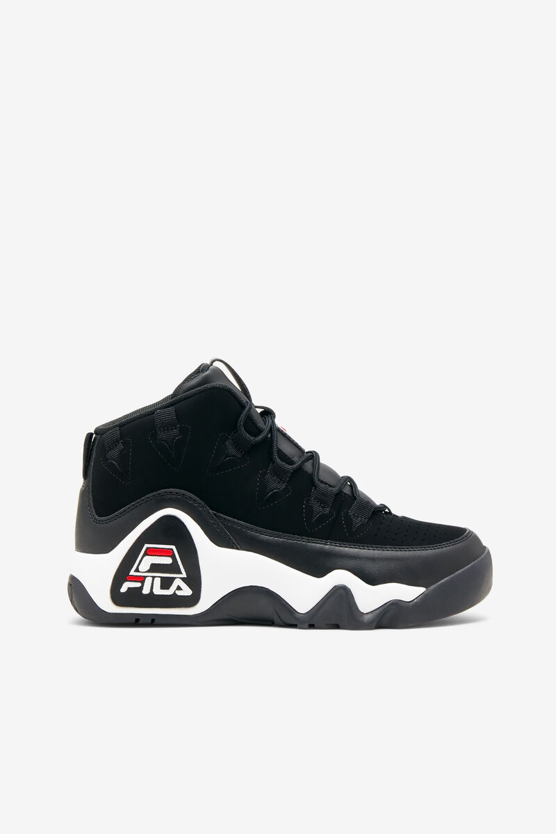 Women's Fila Grant Hill 1 Sneakers Black / White / Red | dPYdBwaCv6g