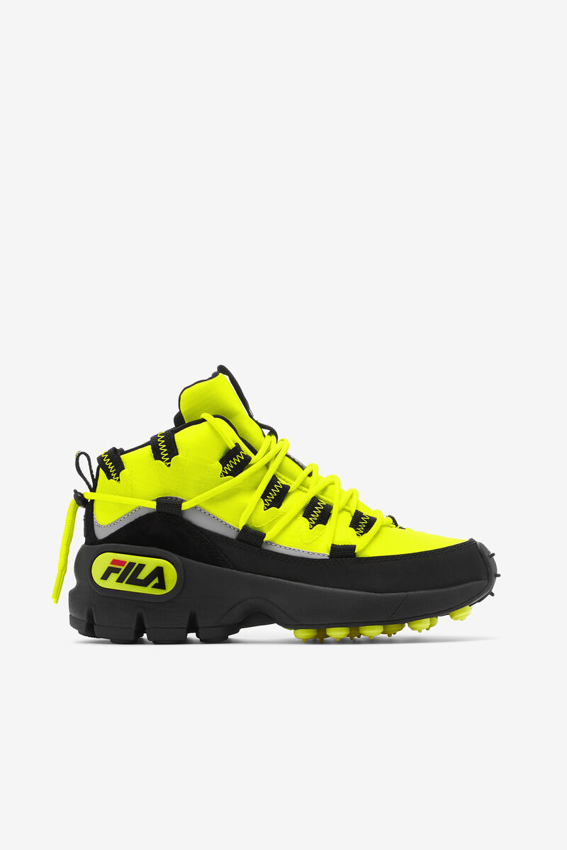 Women's Fila Grant Hill 1 X Trailpacer Sneakers Yellow / Black / Red | mJdbBWpnkum