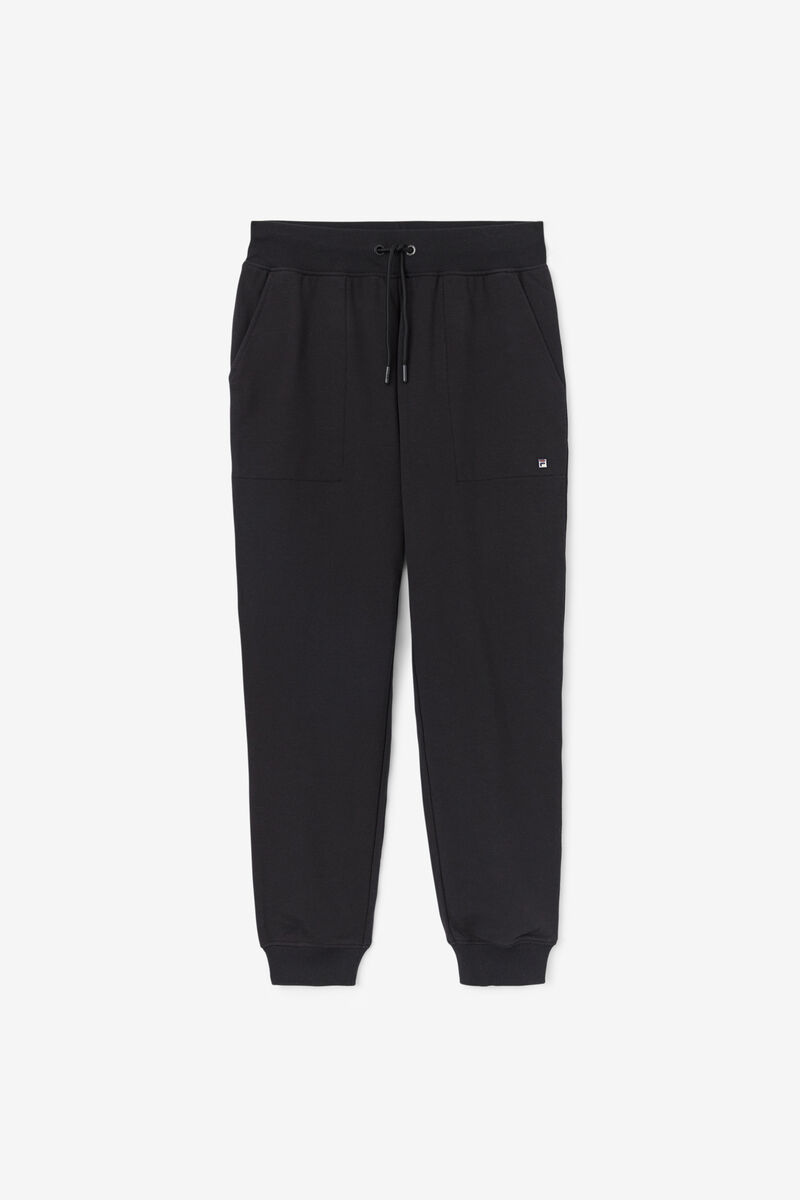 Women's Fila Joelle Jogger Pants Black | lRjtWIsNbId