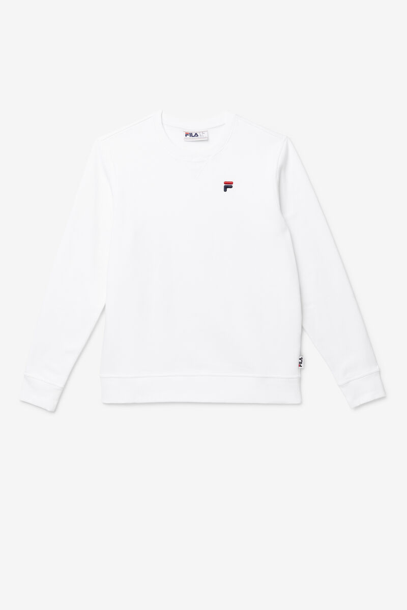Women's Fila Kieve Sweatshirt Sweatshirts White | 7EnrPimaYdf