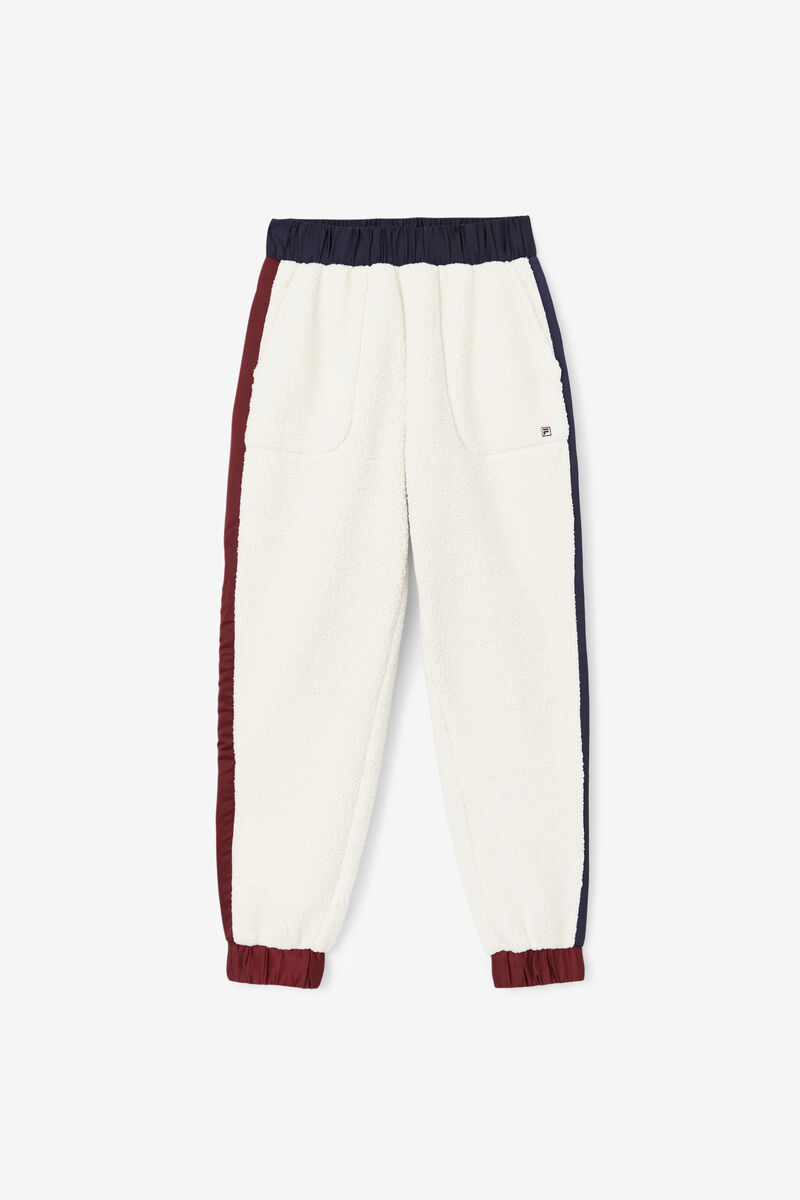Women's Fila Malia Jogger Tracksuits Navy / Brown | fglg6dvVFcT