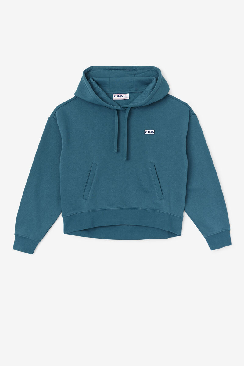 Women's Fila Marina Hoodie Hoodies Blue Coral | I6wvI8JElAE