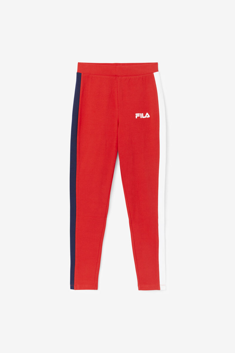 Women's Fila Mercy Legging Leggings Red | h9tcXiIsc1d