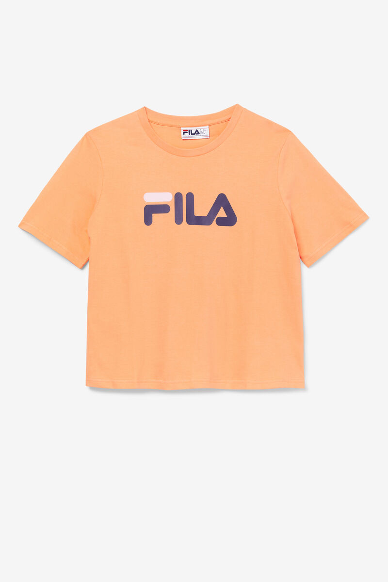 Women's Fila Miss Eagle T Shirts Orange / Purple / Pink | PjczNuqrRT5