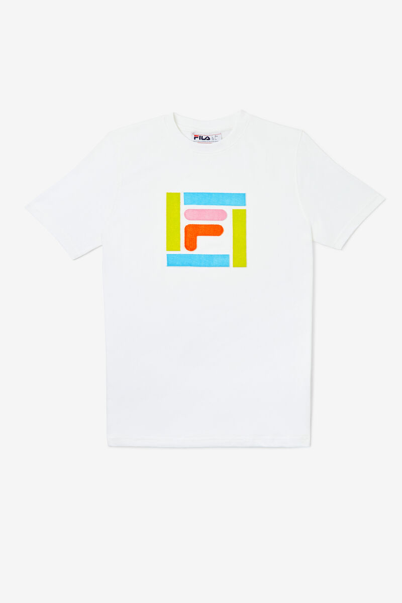 Women's Fila Monique T Shirts White | IAUsSwUhidH