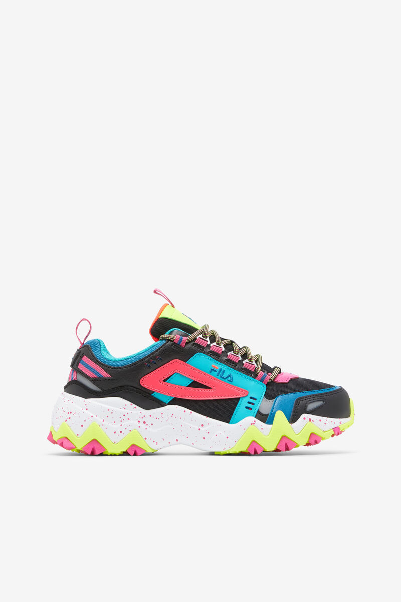 Women's Fila Oakmont Tr Sneakers Black / Pink / Yellow | sw8zPC6nClR