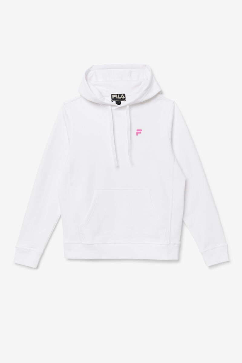 Women's Fila Phoenix Hoodie Hoodies White / Pink | MRBiageUgUv