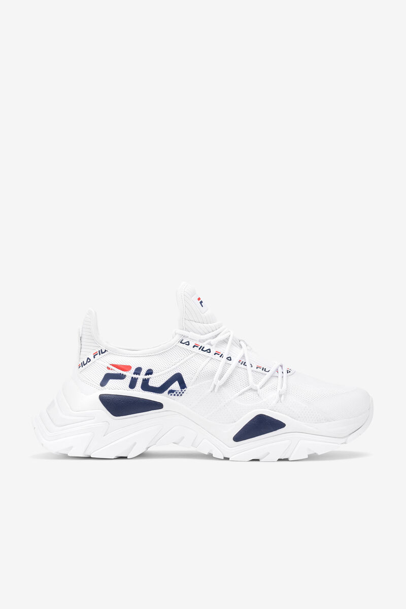 Women's Fila Relectrove Premium Sneakers White / Navy / Red | N4uT3OuxGja