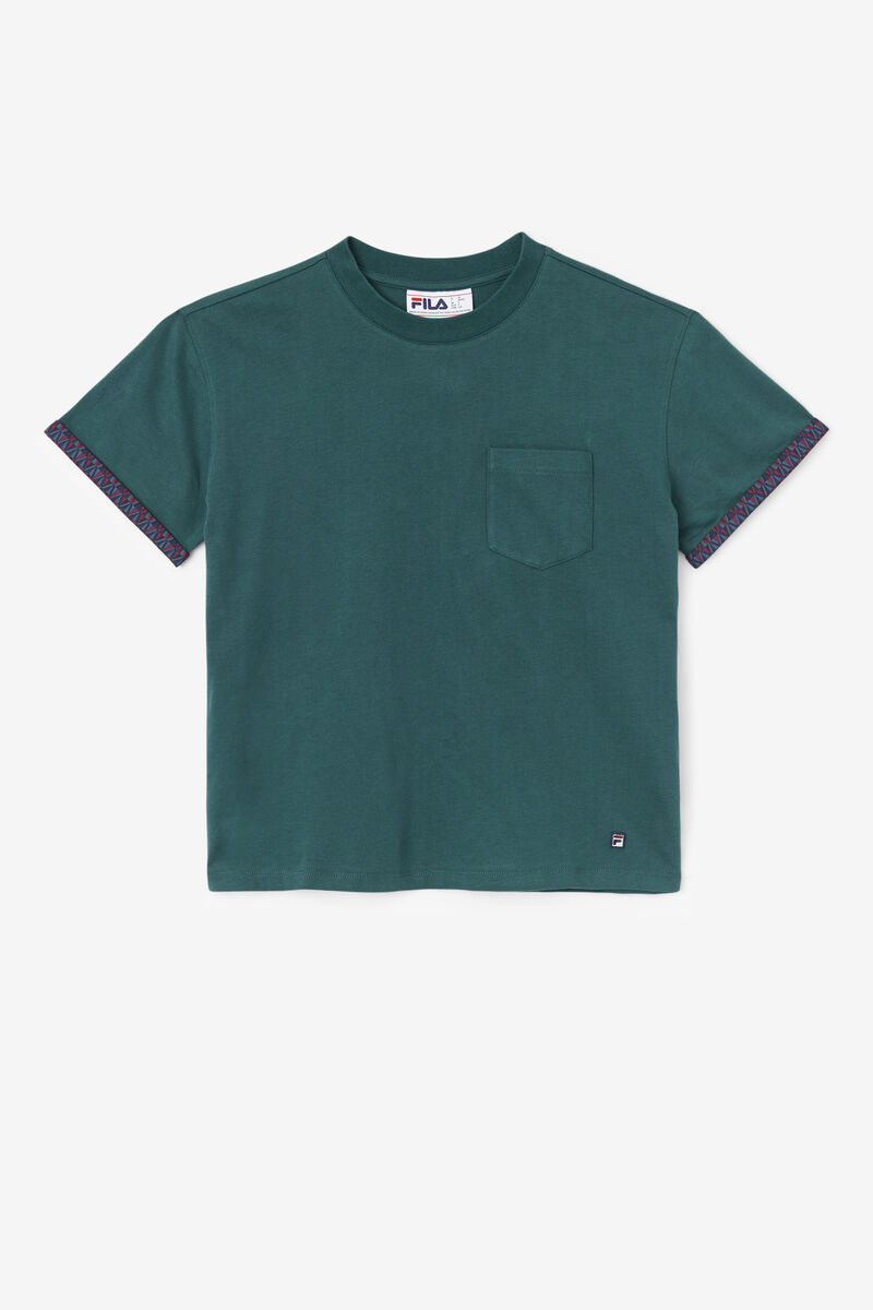 Women's Fila Sloane T Shirts Blue | Me8r2iXD8eS