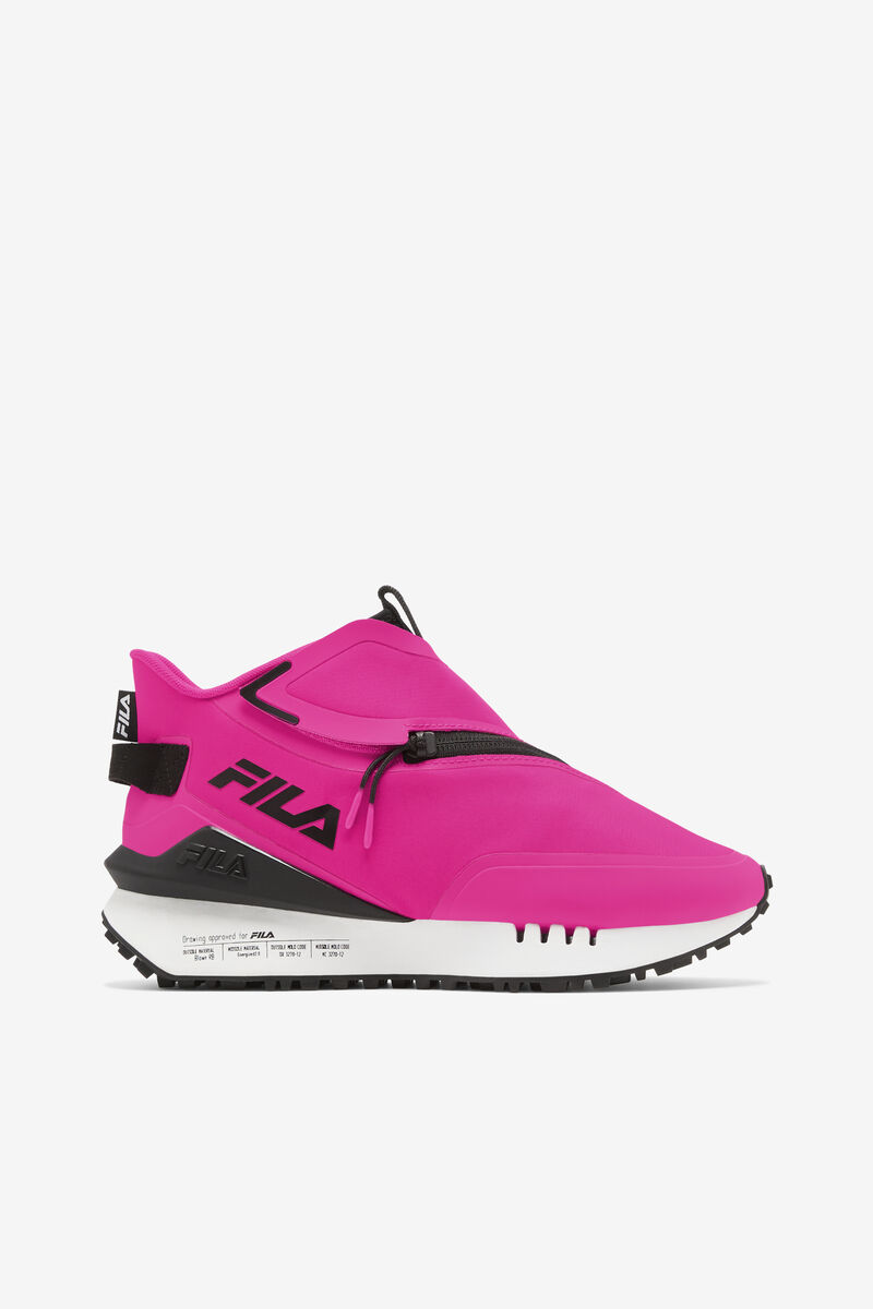 Women's Fila Space Runner Sneakers Pink / Black / White | mzj67IjnBCj