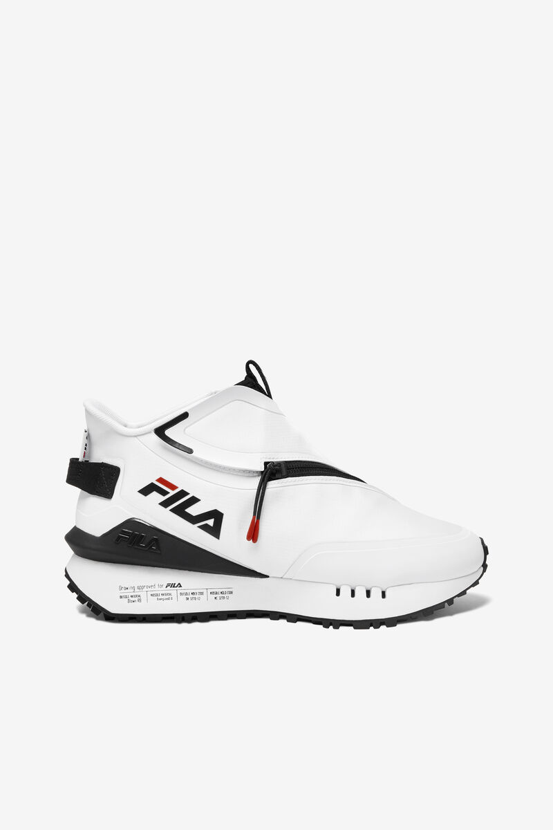 Women's Fila Space Runner Sneakers White / Black / Red | o2Ox1MMS6uU