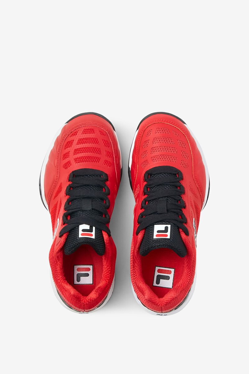 Kids' Fila Big Axilus Jr Tennis Shoes Red / White / Black | 2OOzLWFxojc