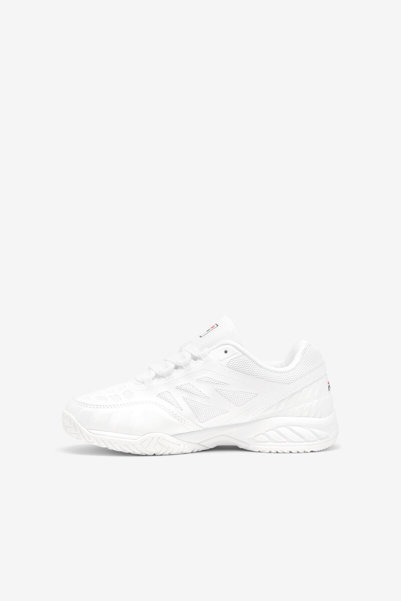 Kids' Fila Big Axilus Jr Tennis Shoes White / White / White | FIf4ItmftJN