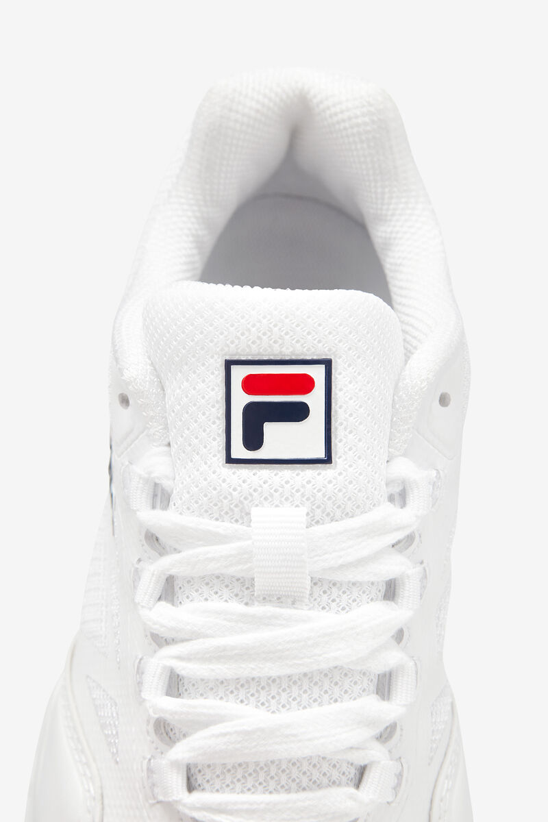Kids' Fila Big Axilus Jr Tennis Shoes White / White / White | FIf4ItmftJN