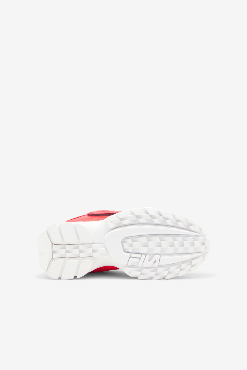 Kids' Fila Big Disruptor 2 Logo Reveal Platform Shoes Deep Pink / White | SUyGtMMtsYR