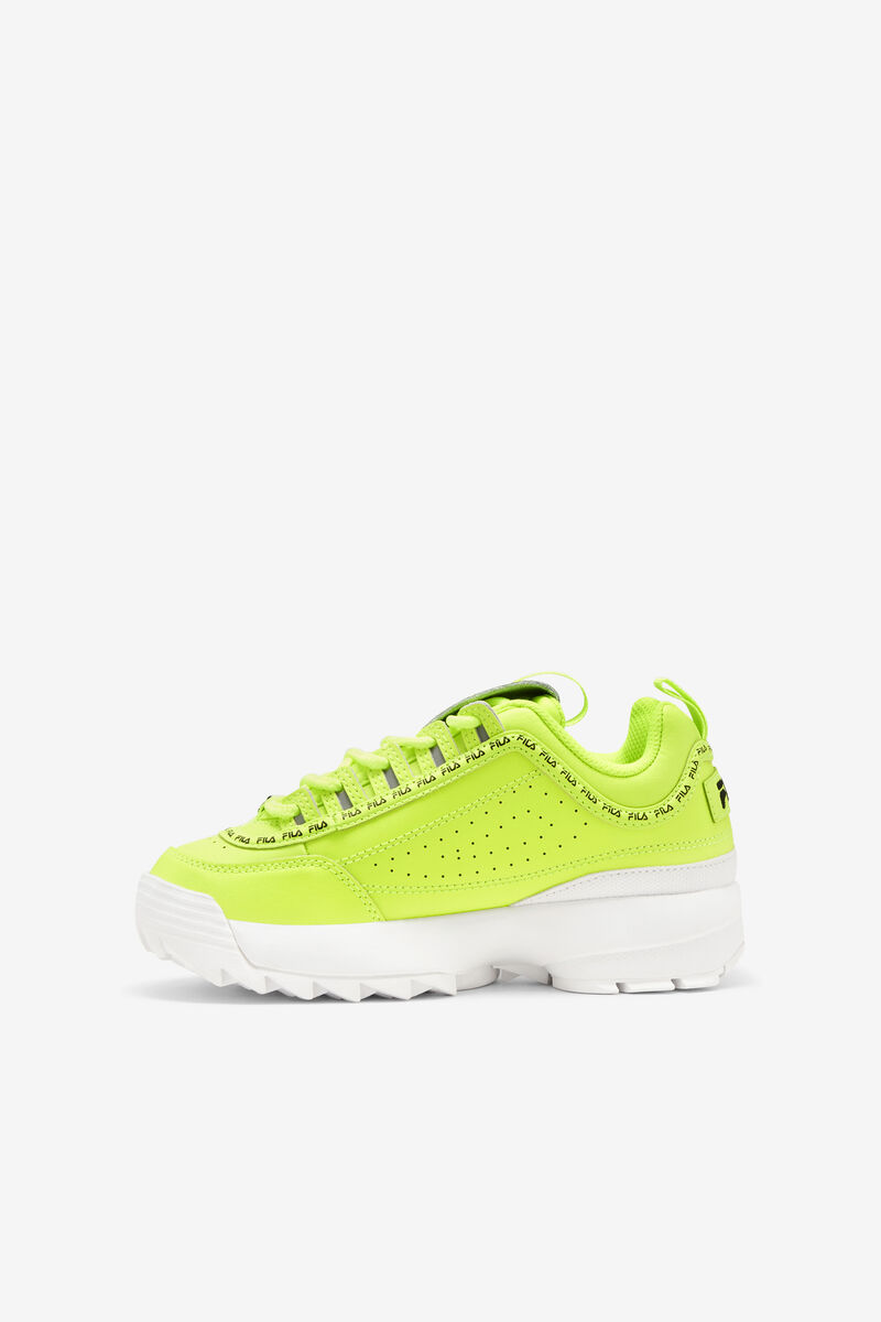 Kids' Fila Big Disruptor 2 Repeat Platform Shoes Yellow / White / Black | IEIoLjkCKRO