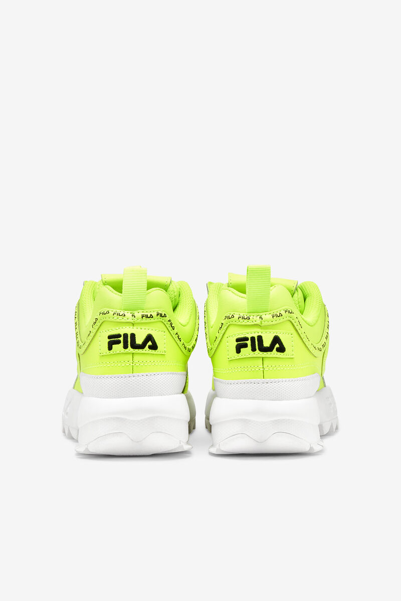 Kids' Fila Big Disruptor 2 Repeat Platform Shoes Yellow / White / Black | IEIoLjkCKRO