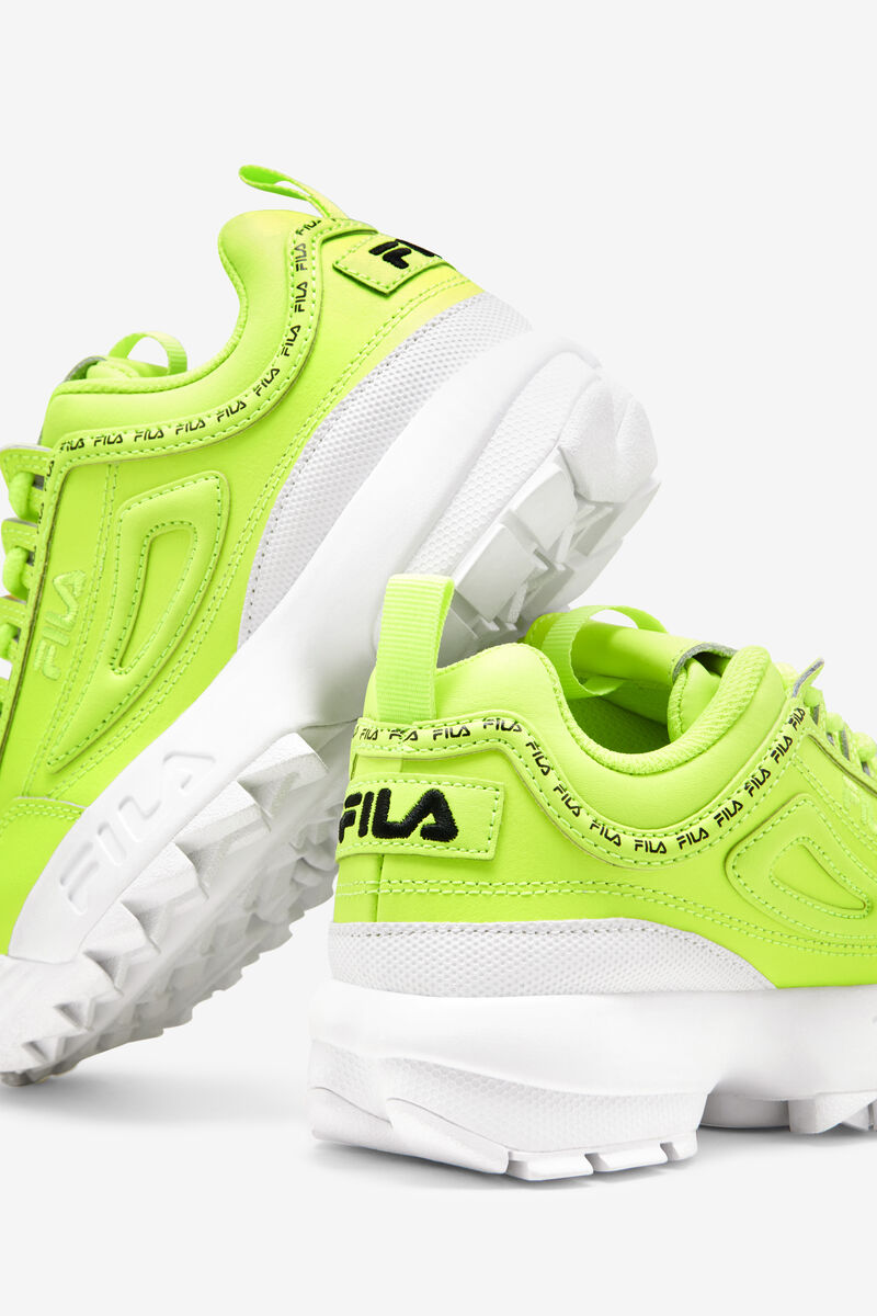 Kids' Fila Big Disruptor 2 Repeat Platform Shoes Yellow / White / Black | IEIoLjkCKRO
