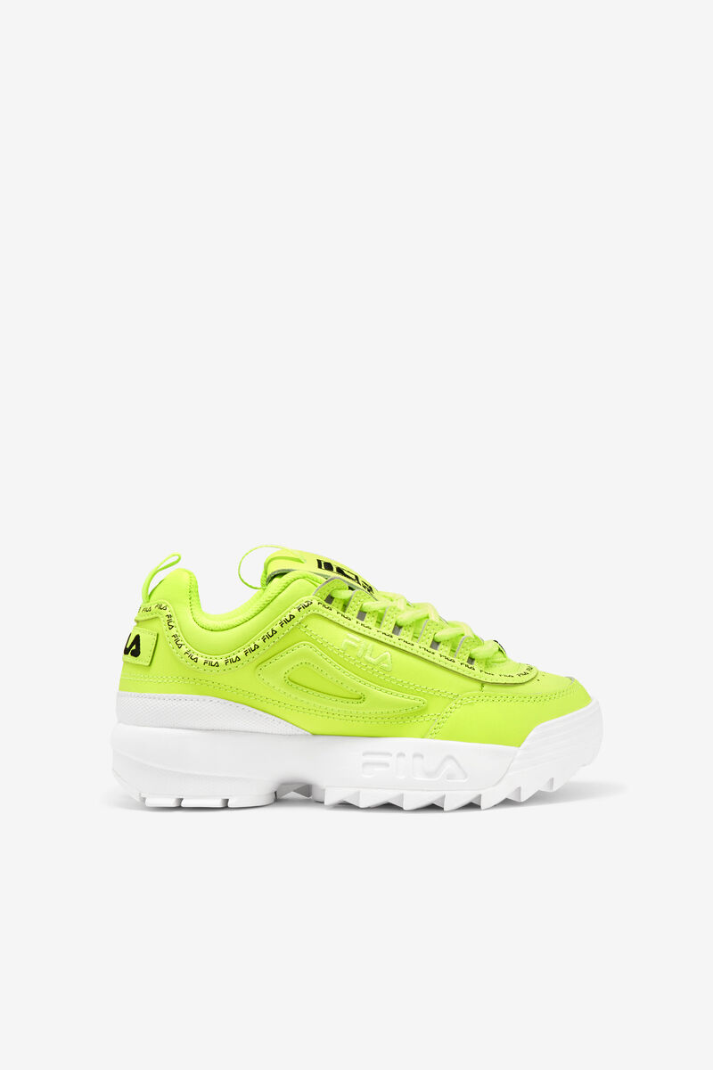 Kids\' Fila Big Disruptor 2 Repeat Platform Shoes Yellow / White / Black | IEIoLjkCKRO