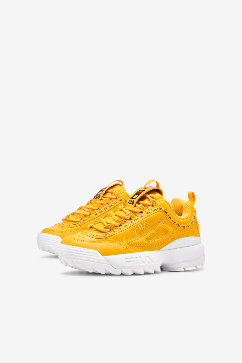 Kids' Fila Big Disruptor 2 Repeat Platform Shoes Orange / Navy | VCApav6Kjtu