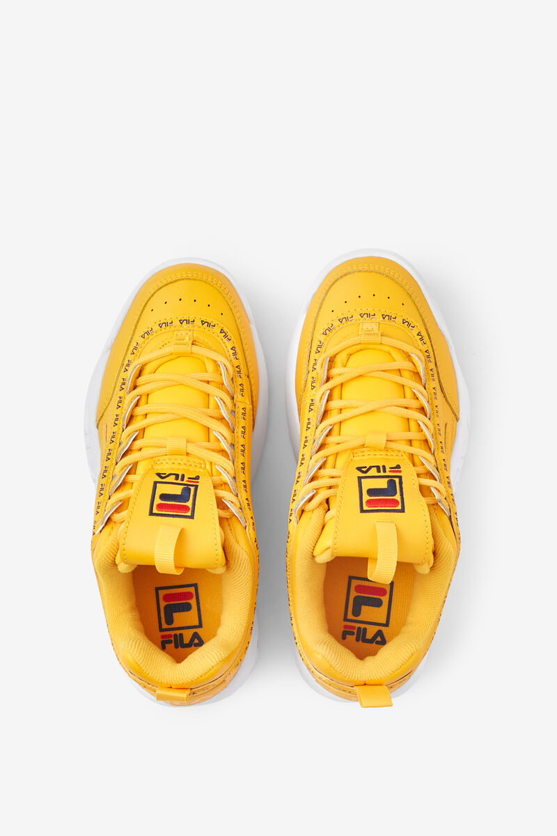 Kids' Fila Big Disruptor 2 Repeat Platform Shoes Orange / Navy | VCApav6Kjtu