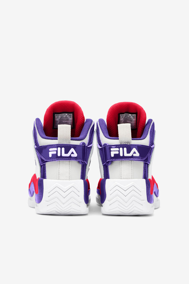 Kids' Fila Big Grant Hill 2 Basketball Shoes White / Deep Blue | 4NdXSMaYWhO