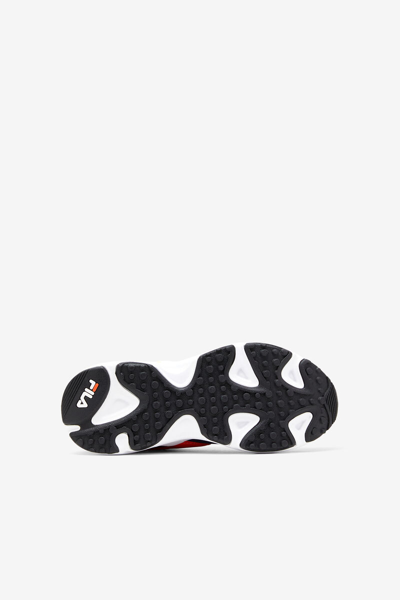Kids' Fila Big Kids’ Ray Tracer Platform Shoes Navy / Blue / Red | fpNkJKngytd