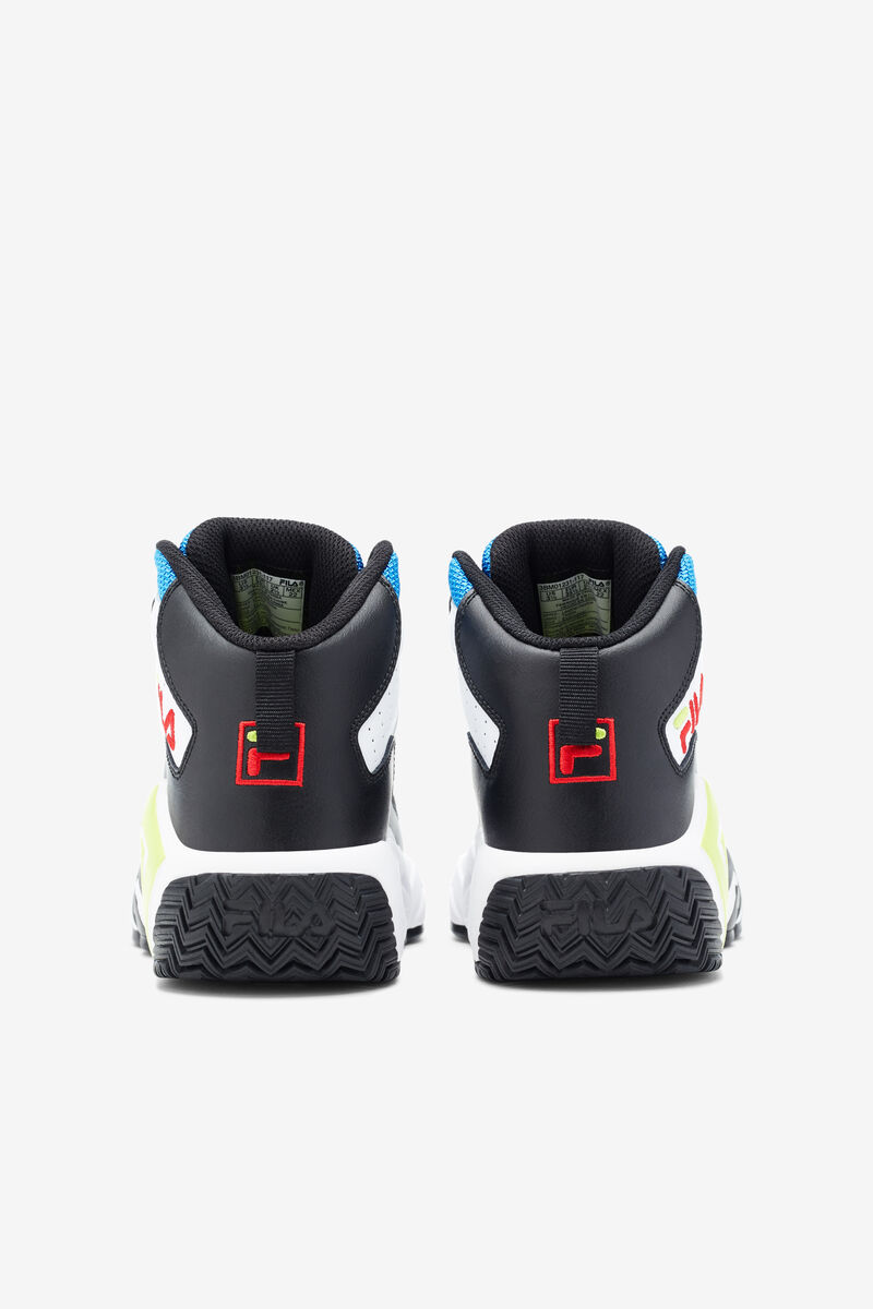 Kids' Fila Big Mb Basketball Shoes White / Black / Blue | 29JxgrPL6Ce