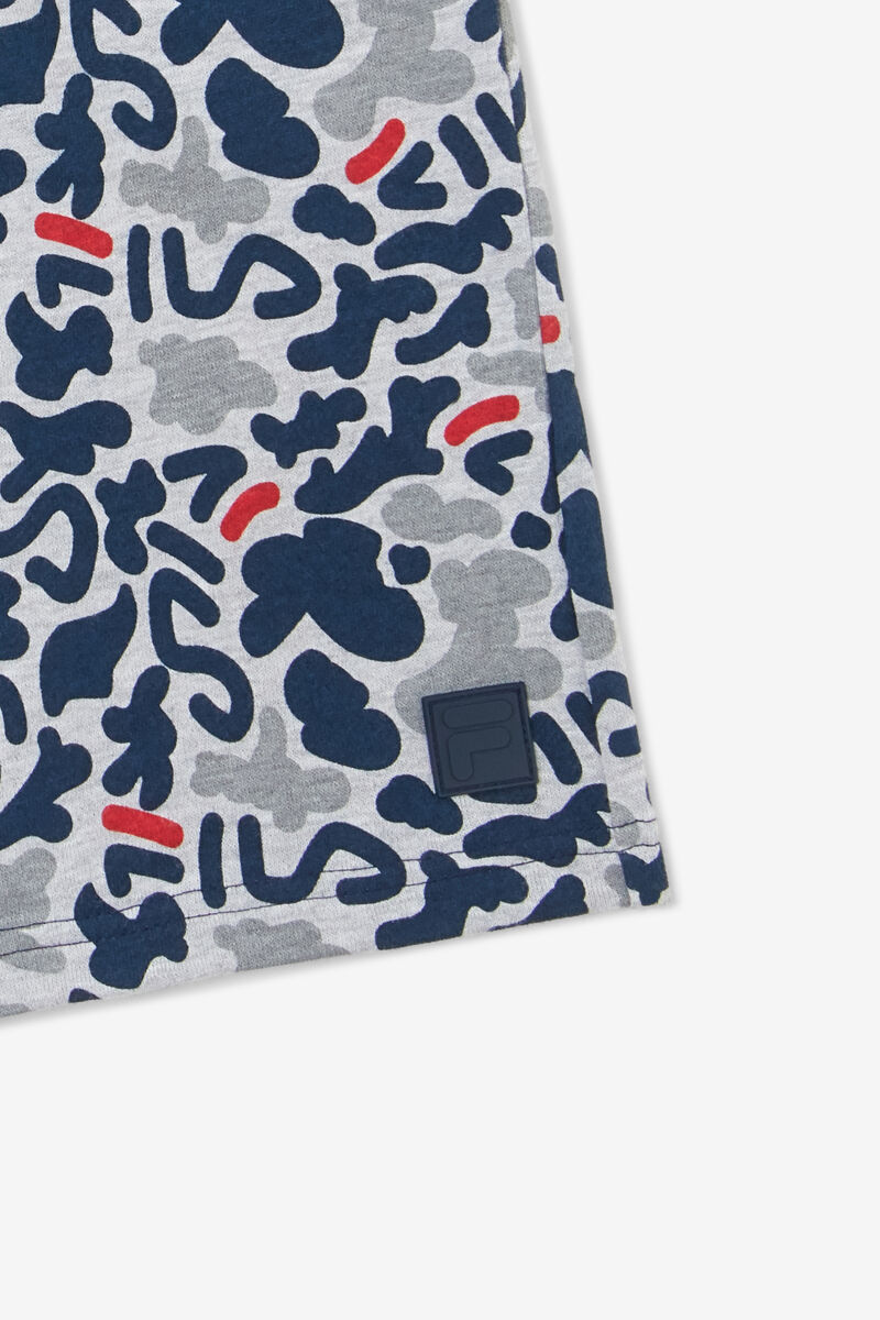Kids' Fila Disruptor Camo Print Short Shorts Grey | RSO6hwJpkb8