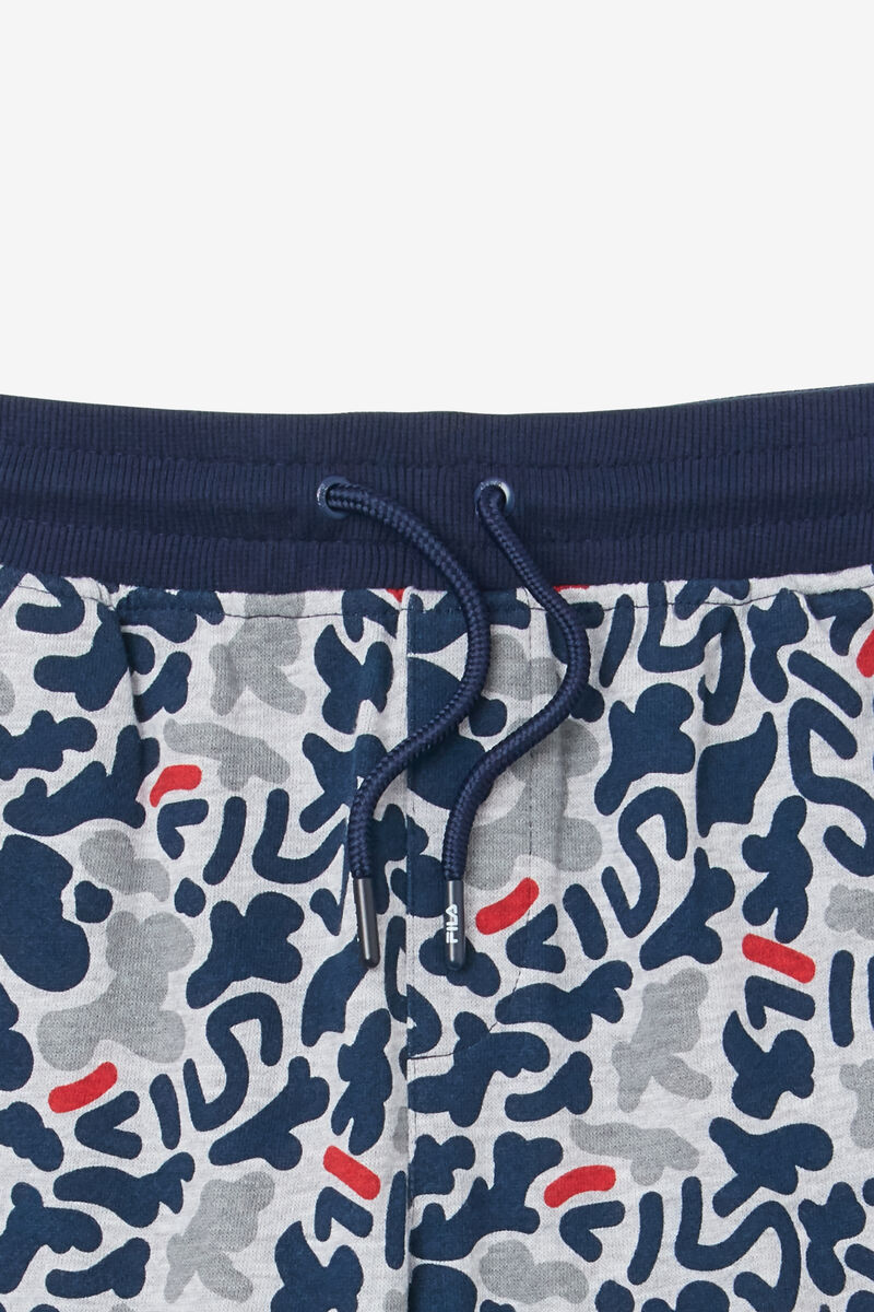 Kids' Fila Disruptor Camo Print Short Shorts Grey | RSO6hwJpkb8