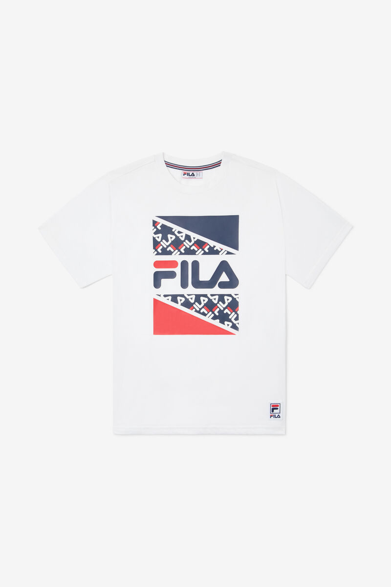 Kids\' Fila Harden T Shirts White | hTjF7HBg4Ca