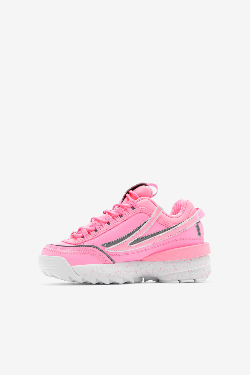 Kids' Fila Little Disruptor 2 Exp Platform Shoes White | o3FtQJPrgzu