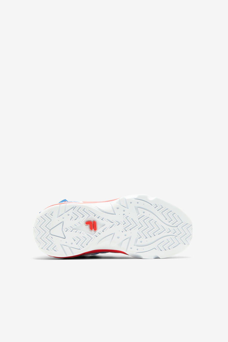Kids' Fila Little Grant Hill 1 Basketball Shoes White / Red / Blue | xSKK4plIeqP