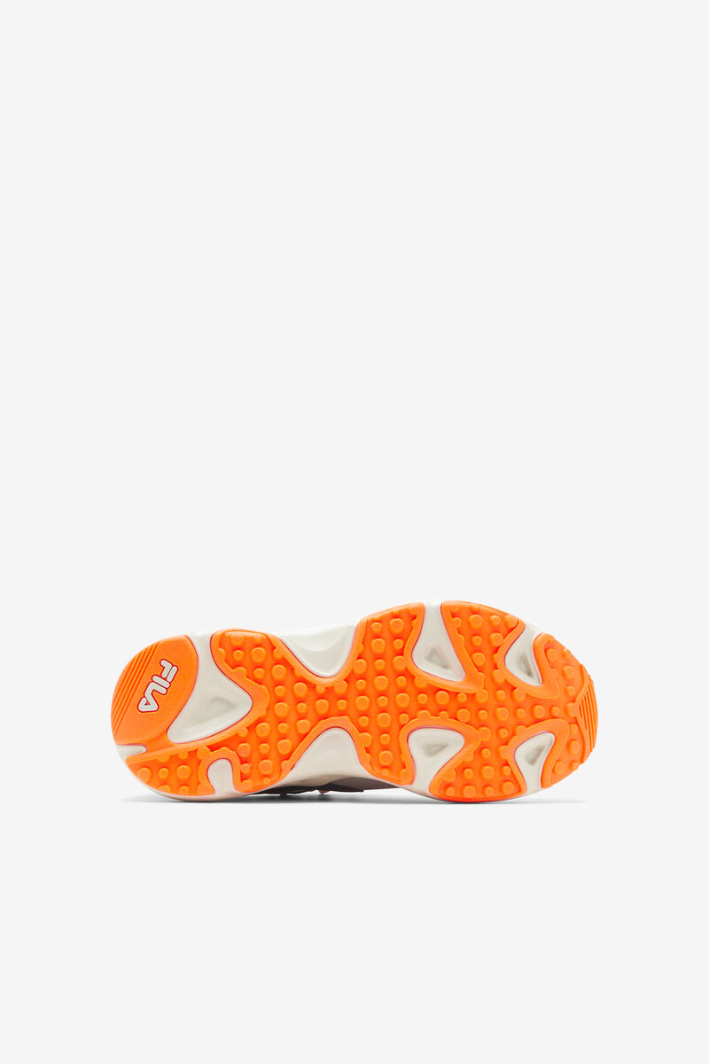 Kids' Fila Little Ray Tracer Tr 2 Walking Shoes Silver / Orange | HZyOwWkys5V