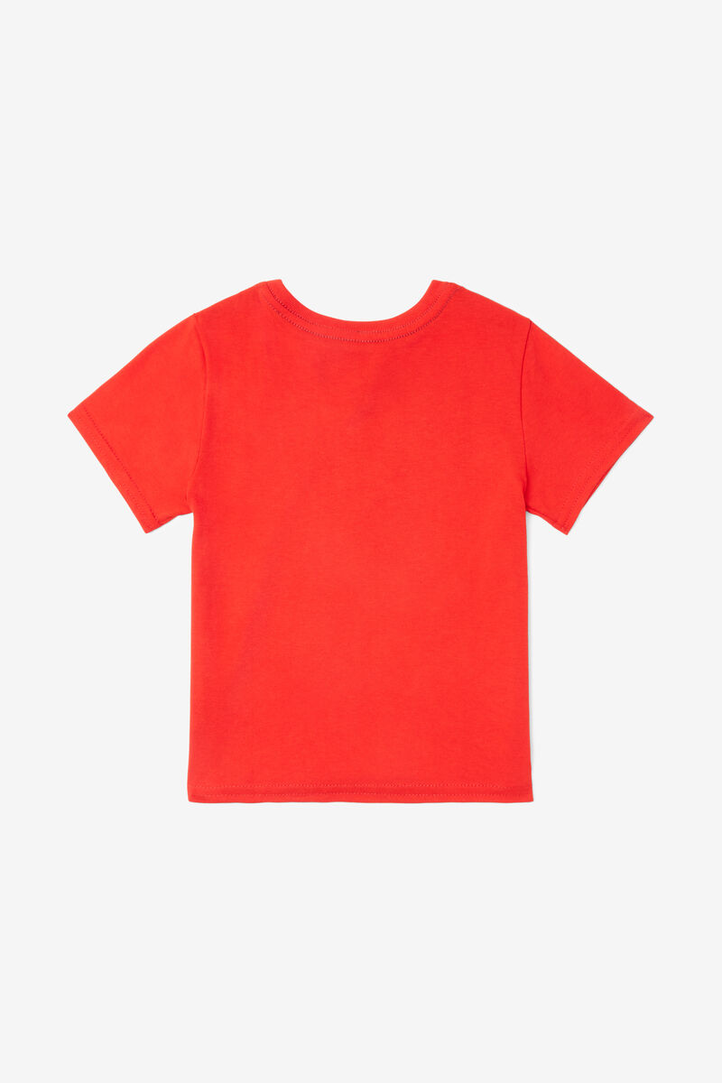 Kids' Fila Logo T Shirts Red | bwSZfCLMOiy