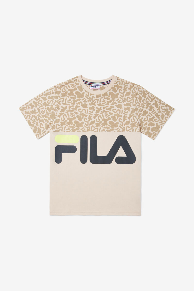 Kids\' Fila Nolan T Shirts Yellow | hzbXe2Z3RrR