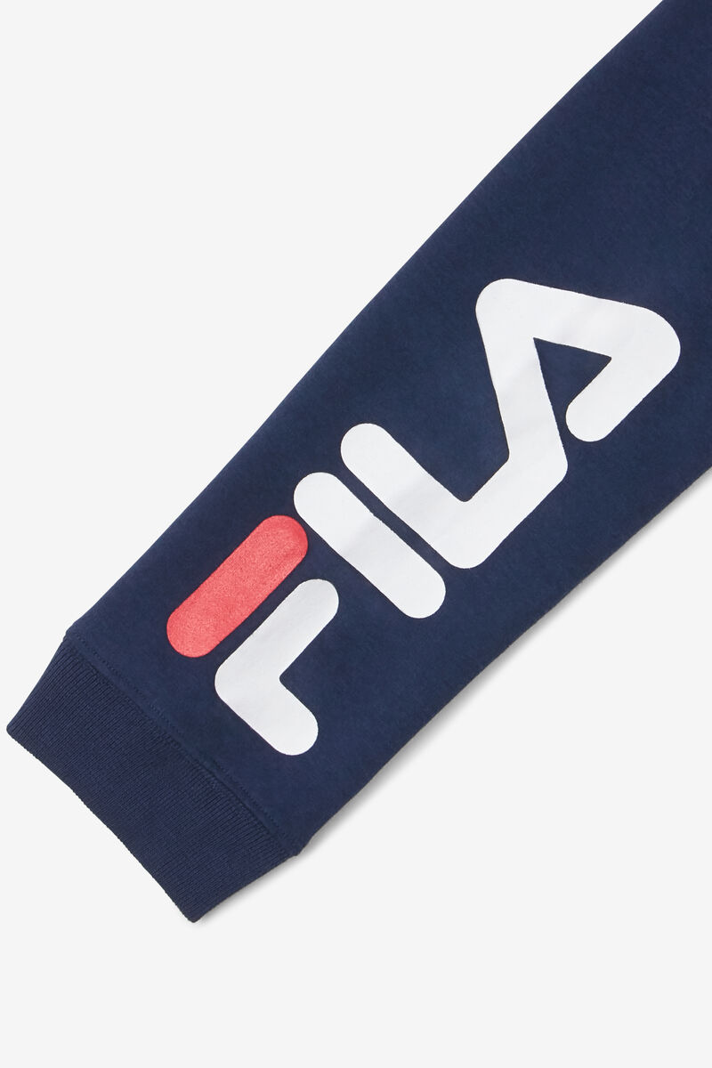 Kids' Fila Raglan Hoodie Hoodies Navy | CA4WeQDtI3O