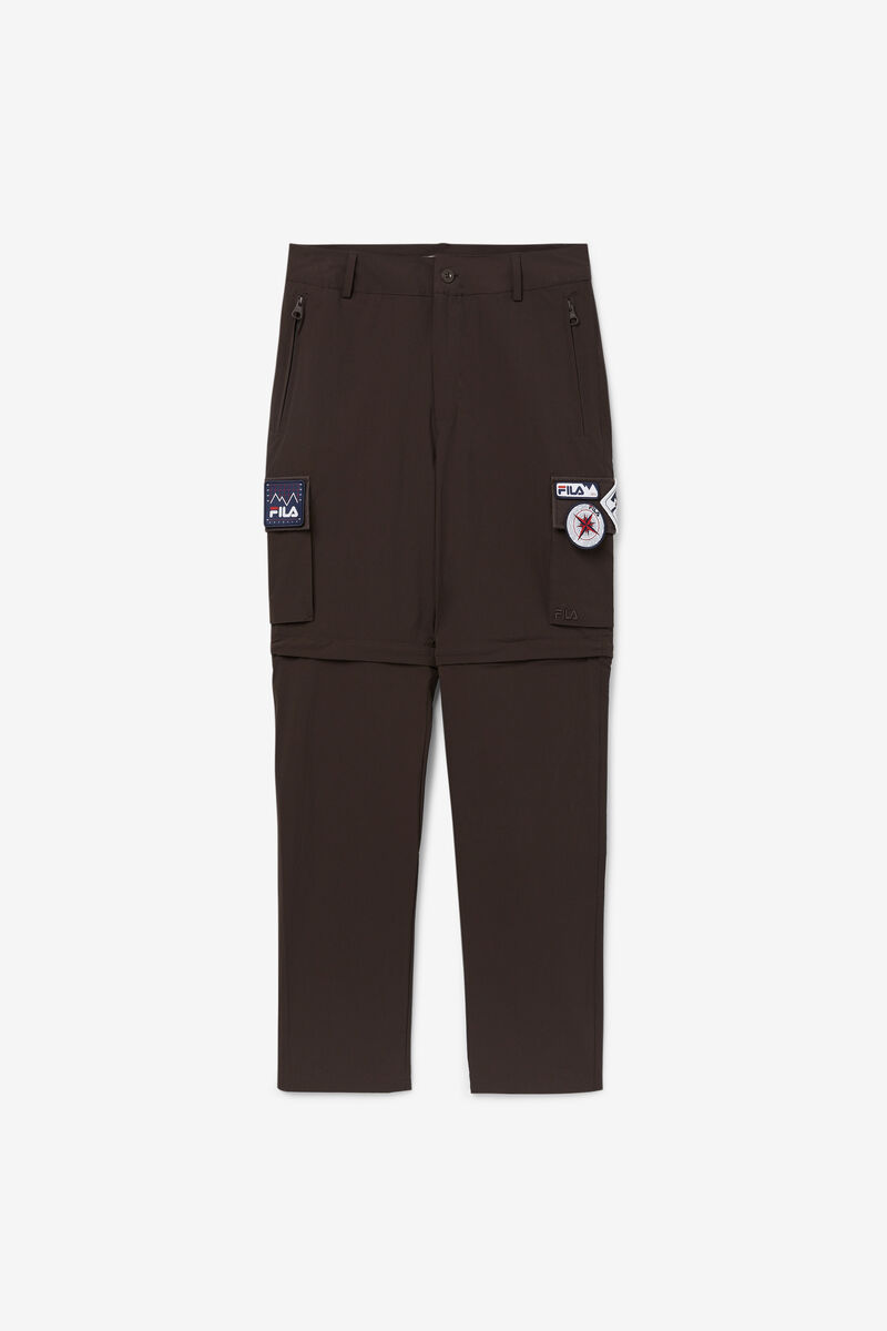 Men\'s Fila 3-in-1 Pant Pants Brown | MAENdn52ysB