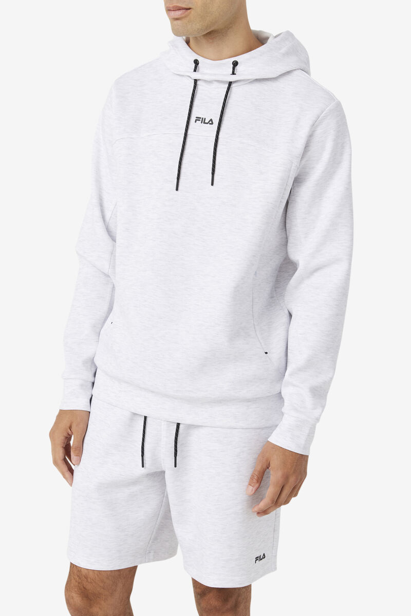 Men's Fila Aadheen Hoodie Hoodies Black | ZvXP3BQE7YU