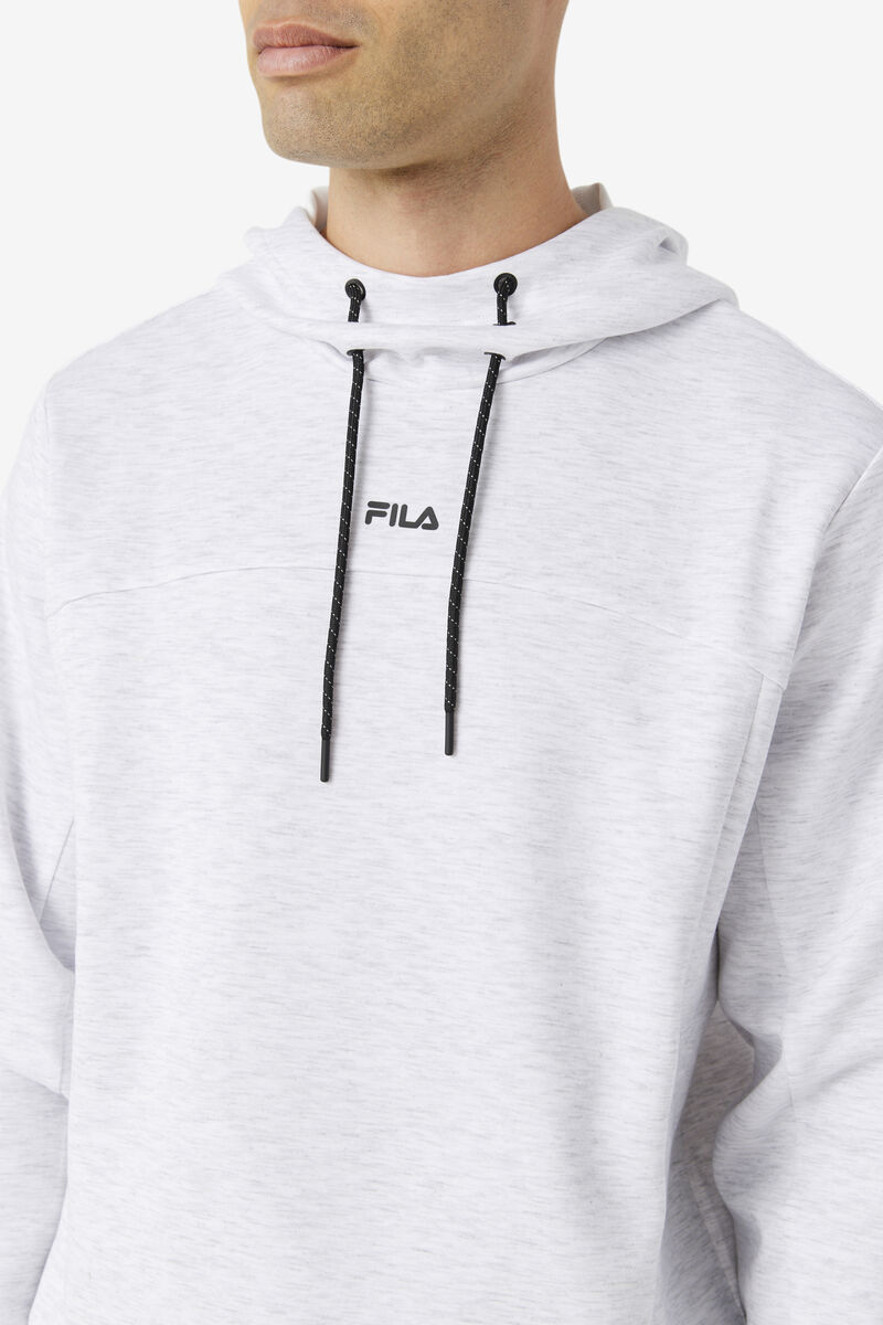 Men's Fila Aadheen Hoodie Hoodies Black | ZvXP3BQE7YU