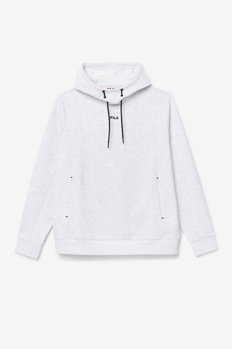 Men\'s Fila Aadheen Hoodie Hoodies Black | ZvXP3BQE7YU