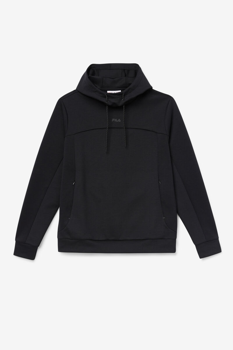 Men\'s Fila Aadheen Hoodie Hoodies Black | hJD9IwbkLeb